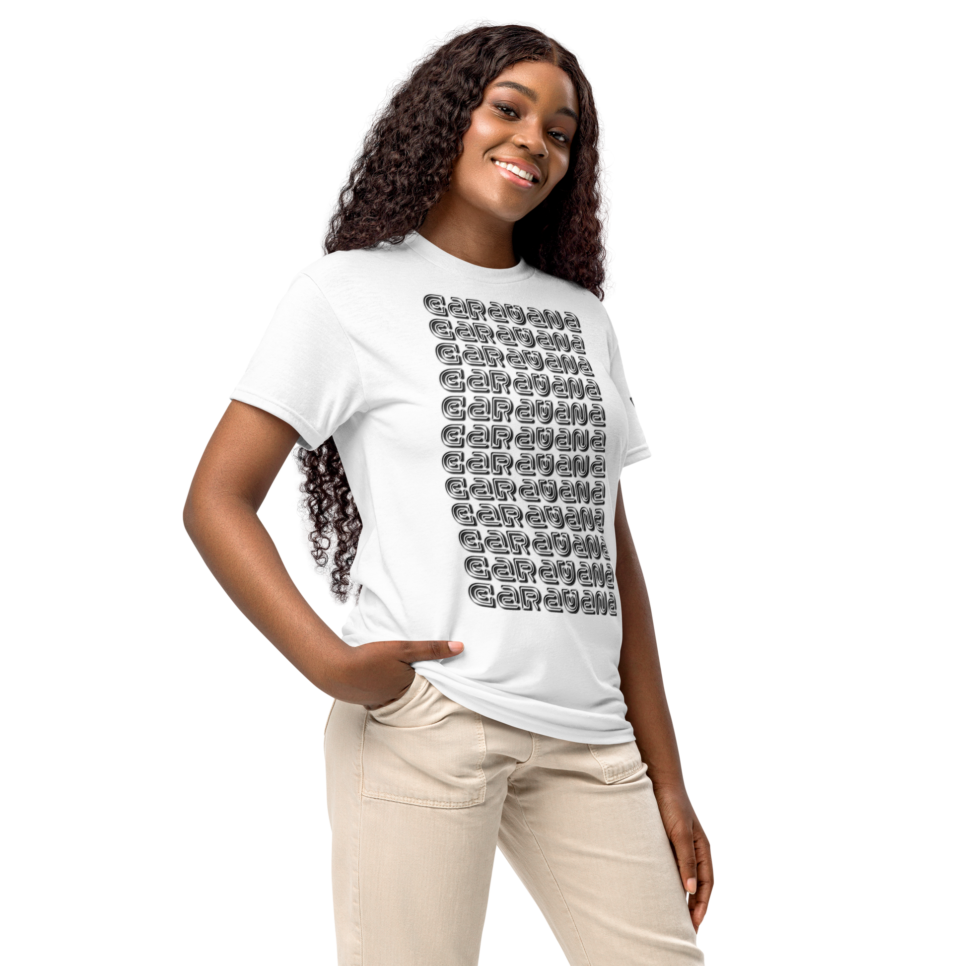 🇬🇧 🧢 Premium® T-Shirt CaRaUaNa LOGO BRAND Carauana Store