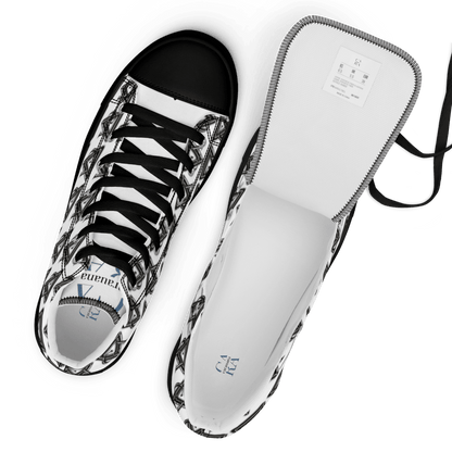 Carauana Hip Top Canvas Shoes Black Carauana Store