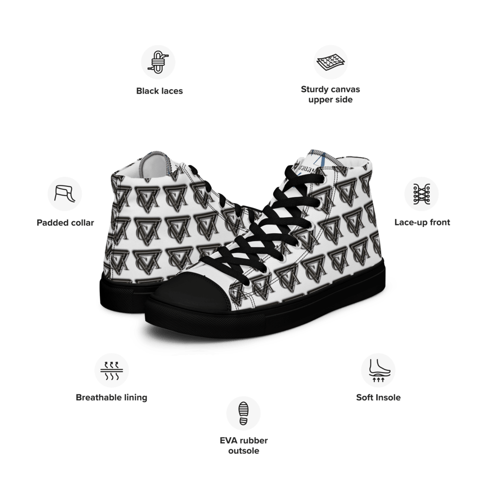 Carauana Hip Top Canvas Shoes Black Carauana Store