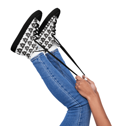 Carauana Hip Top Canvas Shoes Black Carauana Store