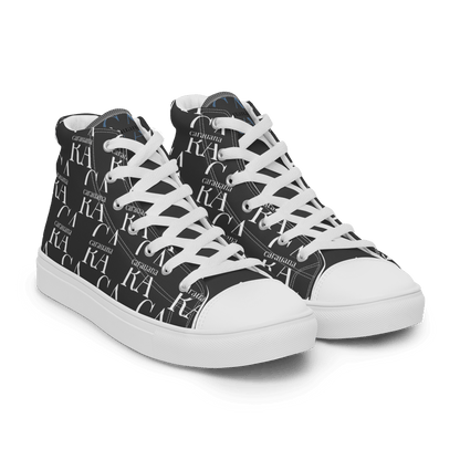 CARAUANA Hip Hop canvas shoes black Branded Carauana Store