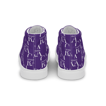 CARAUANA Hip Hop canvas shoes violet Branded Carauana Store