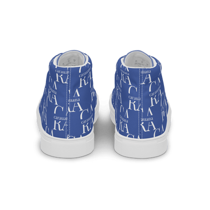 CARAUANA Hip Hop canvas shoes Blue Branded Carauana Store