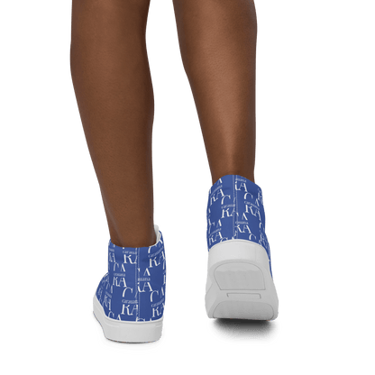 CARAUANA Hip Hop canvas shoes Blue Branded Carauana Store