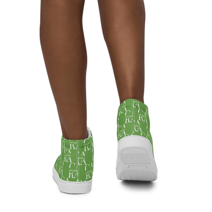 CARAUANA Hip Hop canvas shoes Green Branded Carauana Store