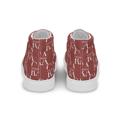 CARAUANA Hip Hop canvas shoes Brown Branded Carauana Store