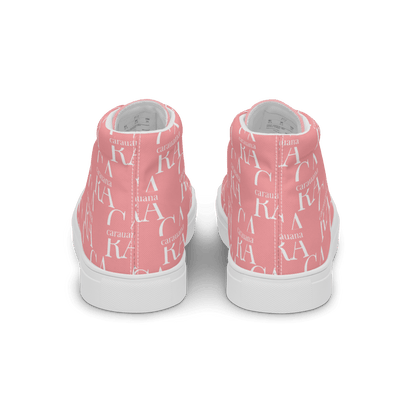 CARAUANA Hip Hop canvas shoes Pink Branded Carauana Store