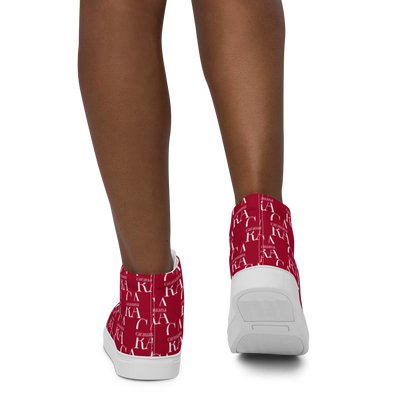 CARAUANA Hip Hop canvas shoes hot Red Branded Carauana Store