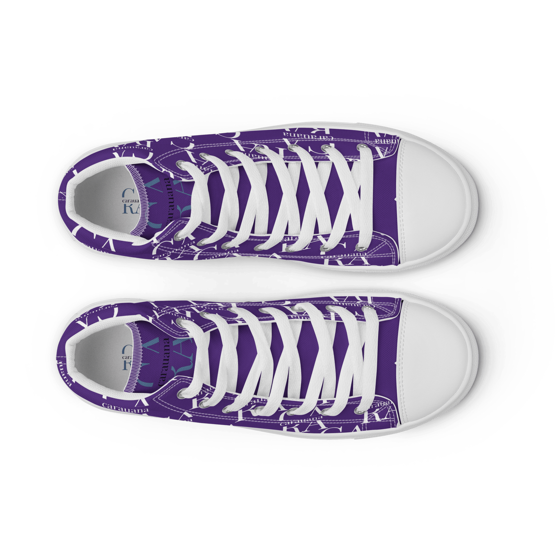 CARAUANA Hip Hop canvas shoes violet Branded Carauana Store