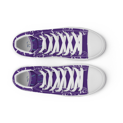 CARAUANA Hip Hop canvas shoes violet Branded Carauana Store