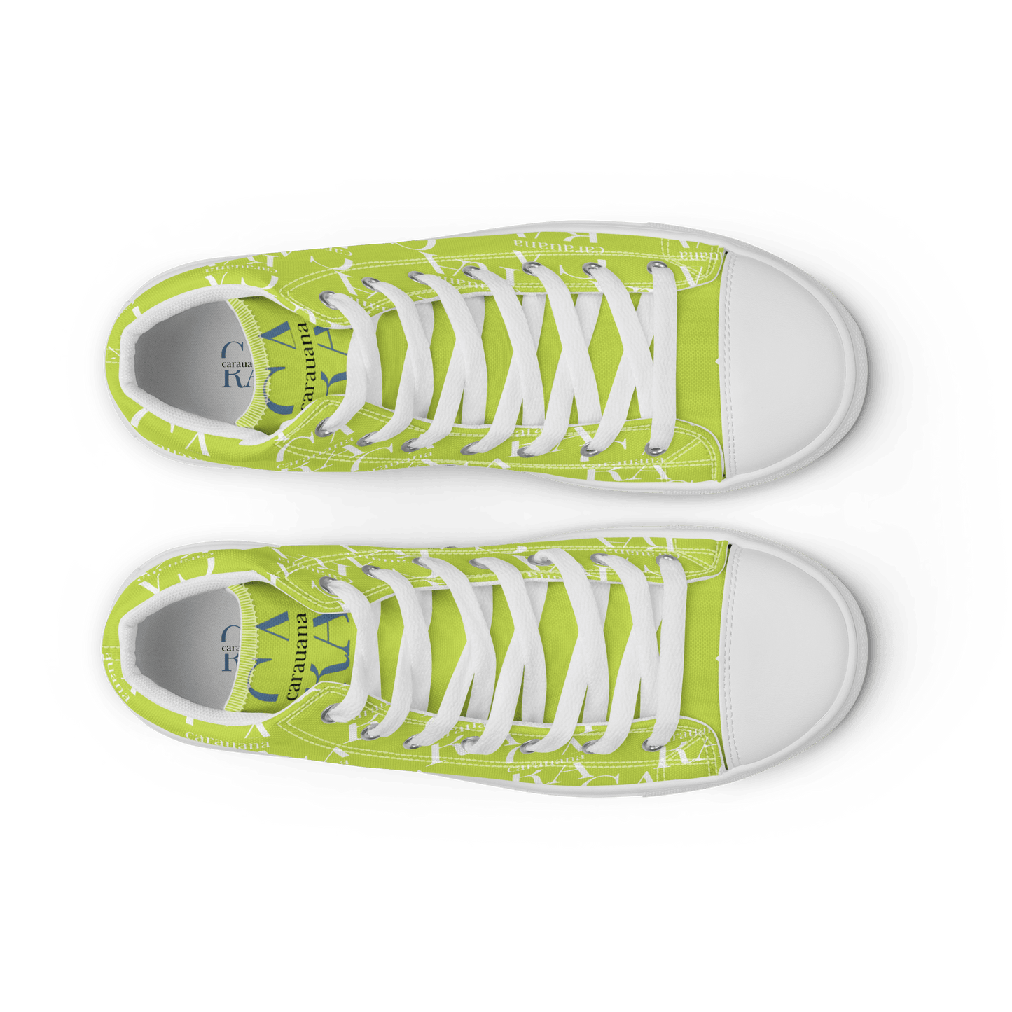 CARAUANA Hip Hop canvas shoes Lemon Branded Carauana Store