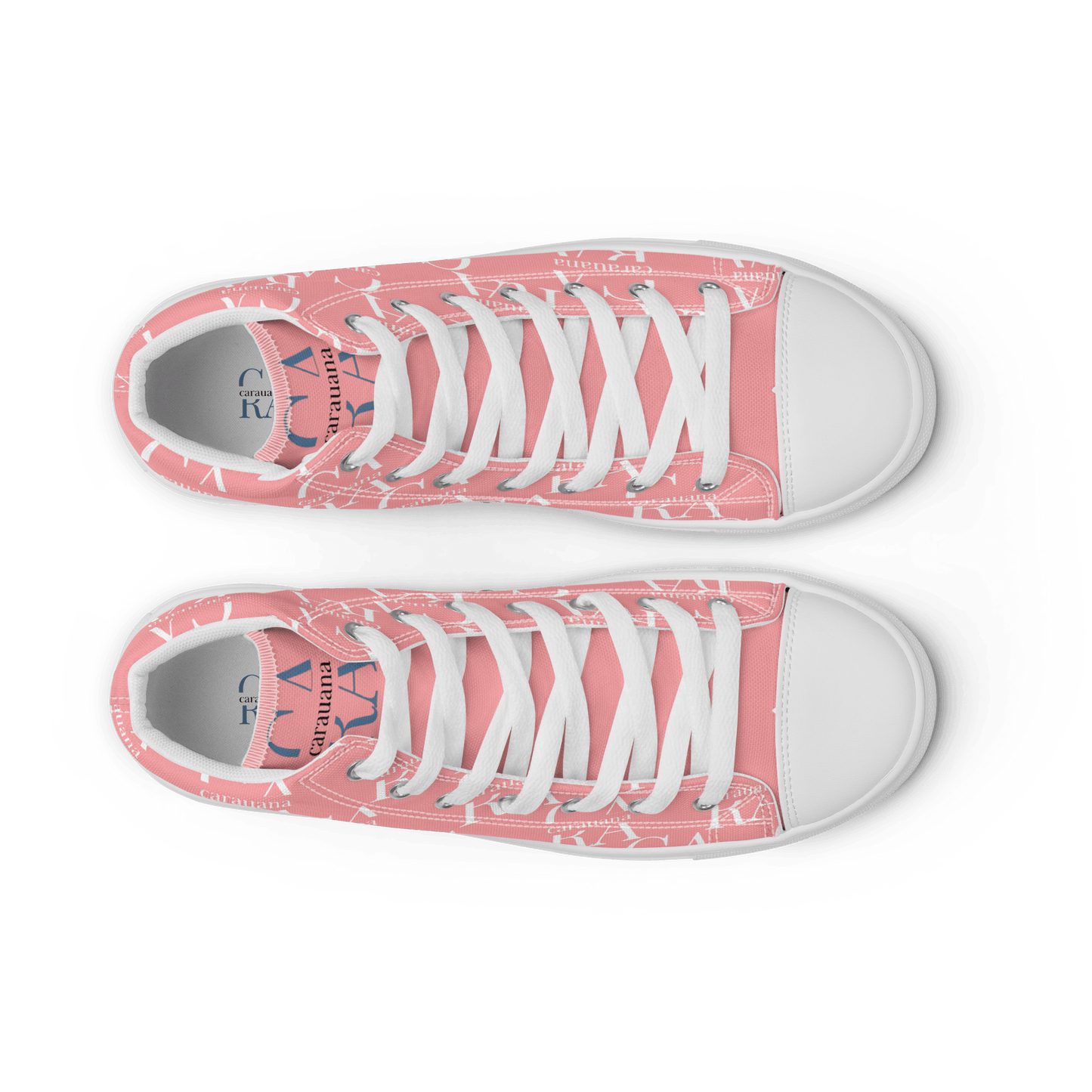 CARAUANA Hip Hop canvas shoes Pink Branded Carauana Store