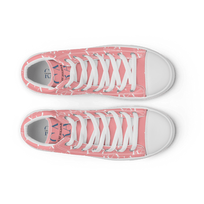 CARAUANA Hip Hop canvas shoes Pink Branded Carauana Store