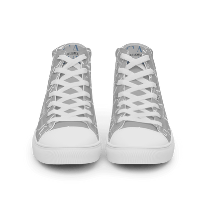 CARAUANA Hip Hop canvas shoes Grey Branded Carauana Store