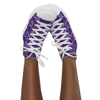 CARAUANA Hip Hop canvas shoes violet Branded Carauana Store
