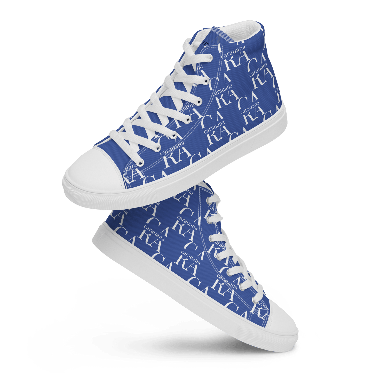 CARAUANA Hip Hop canvas shoes Blue Branded Carauana Store