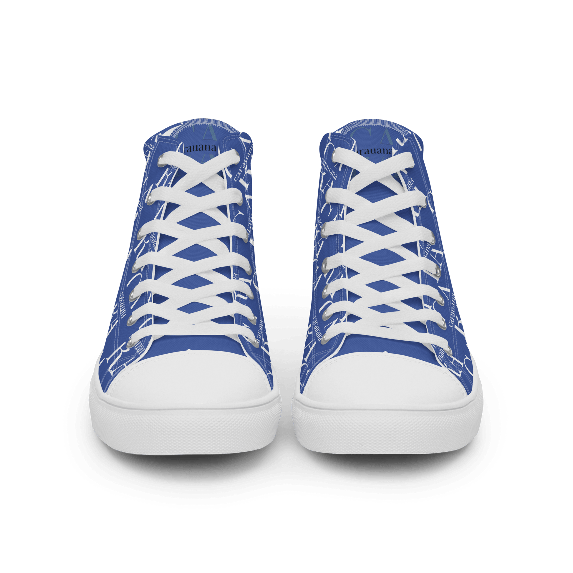CARAUANA Hip Hop canvas shoes Blue Branded Carauana Store