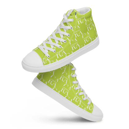 CARAUANA Hip Hop canvas shoes Lemon Branded Carauana Store