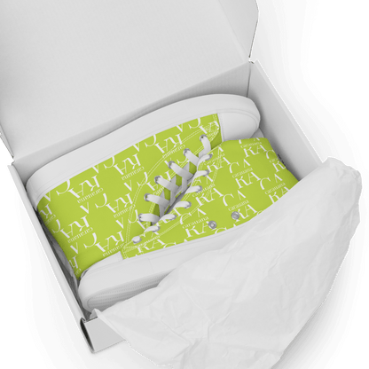 CARAUANA Hip Hop canvas shoes Lemon Branded Carauana Store