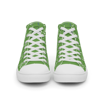 CARAUANA Hip Hop canvas shoes Green Branded Carauana Store