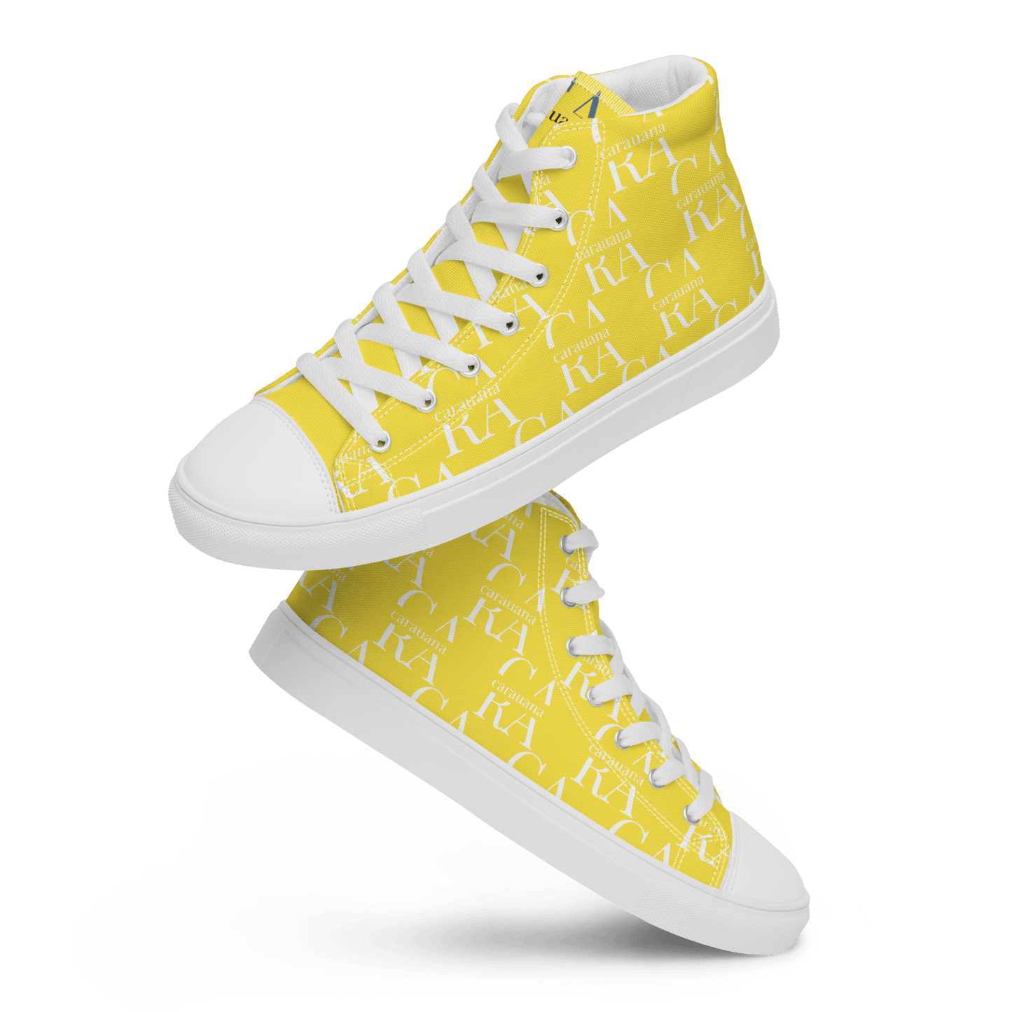 CARAUANA Hip Hop canvas shoes Yellow Branded Carauana Store