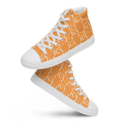 CARAUANA Hip Hop canvas shoes Orange Branded Carauana Store