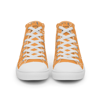 CARAUANA Hip Hop canvas shoes Orange Branded Carauana Store