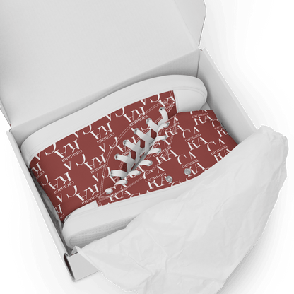 CARAUANA Hip Hop canvas shoes Brown Branded Carauana Store