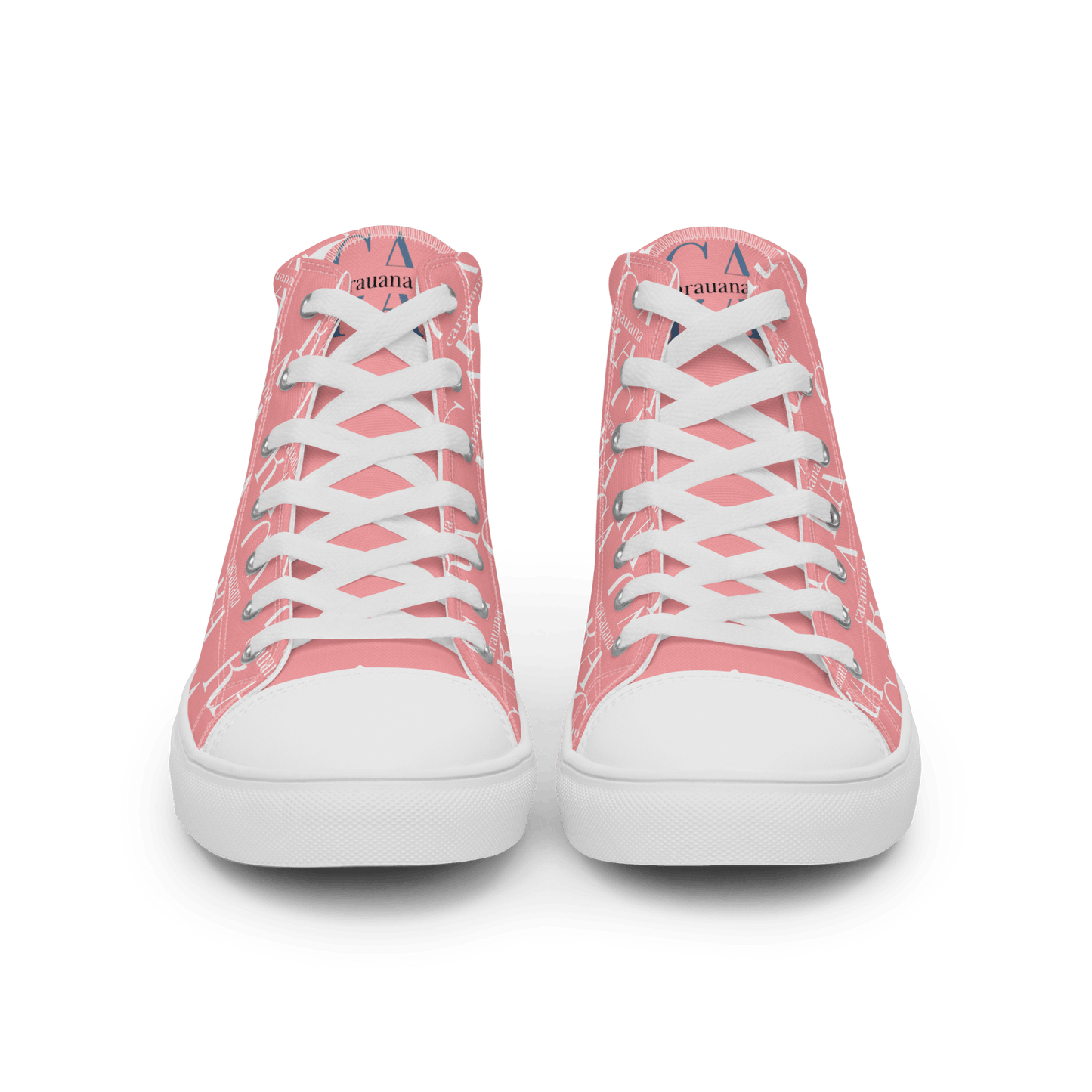 CARAUANA Hip Hop canvas shoes Pink Branded Carauana Store