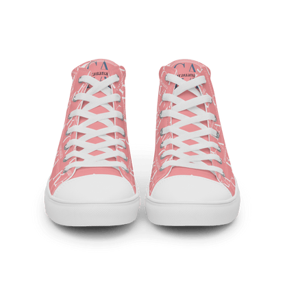 CARAUANA Hip Hop canvas shoes Pink Branded Carauana Store