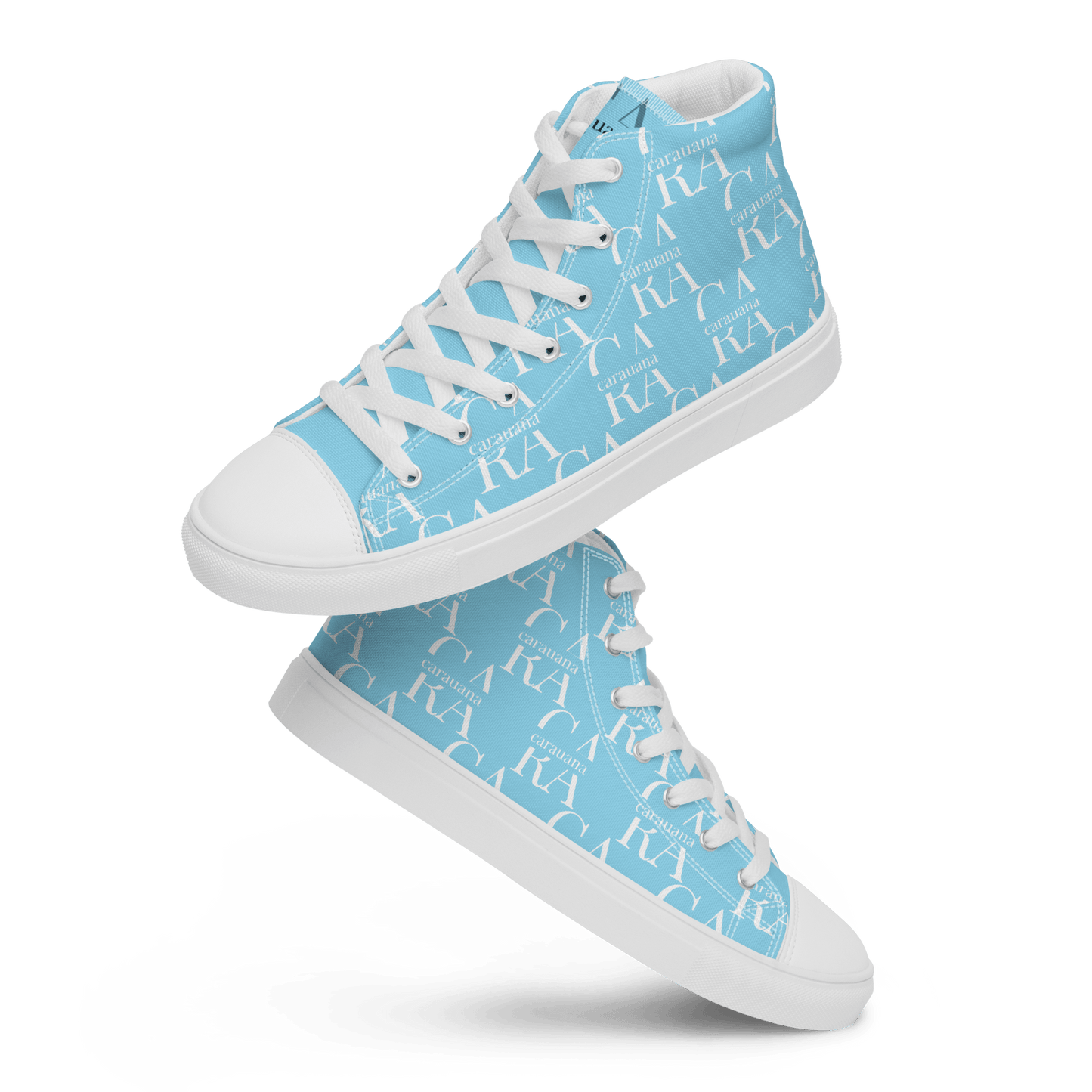 CARAUANA Hip Hop canvas shoes sky blue Branded Carauana Store