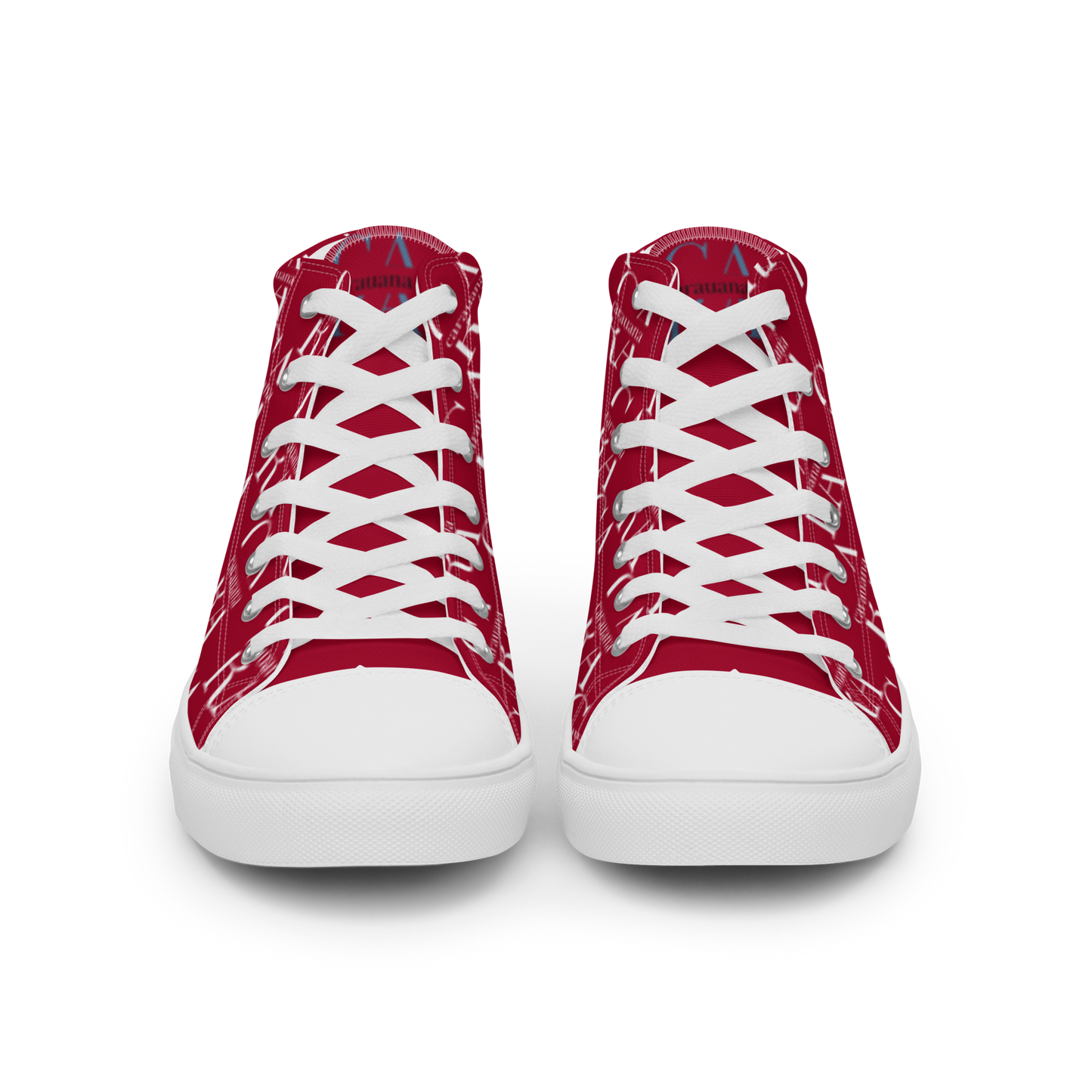 CARAUANA Hip Hop canvas shoes hot Red Branded Carauana Store