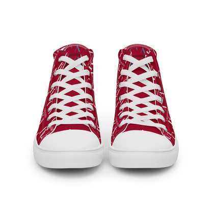 CARAUANA Hip Hop canvas shoes hot Red Branded Carauana Store