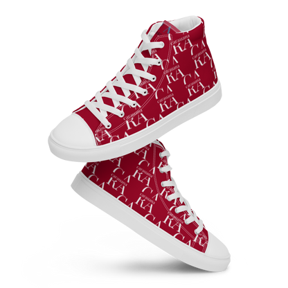 CARAUANA Hip Hop canvas shoes hot Red Branded Carauana Store