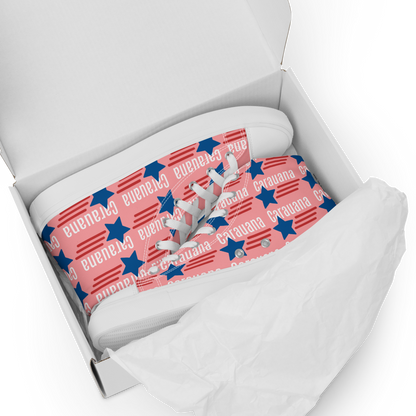 CARAUANA Hip Hop canvas shoes pink USA Carauana Store