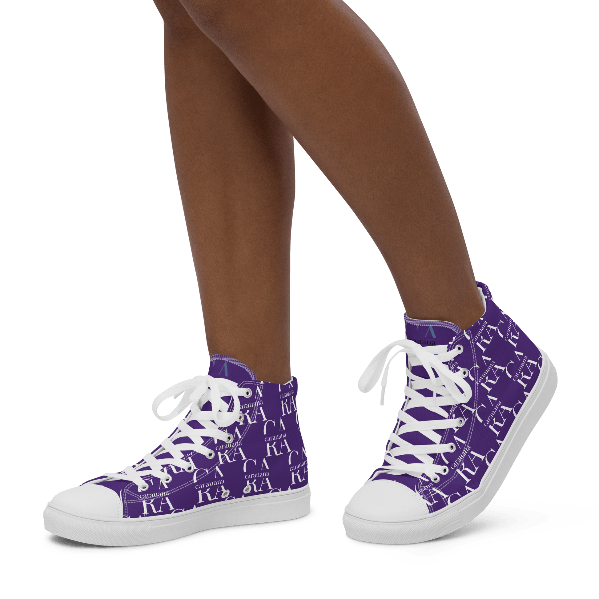 CARAUANA Hip Hop canvas shoes violet Branded Carauana Store