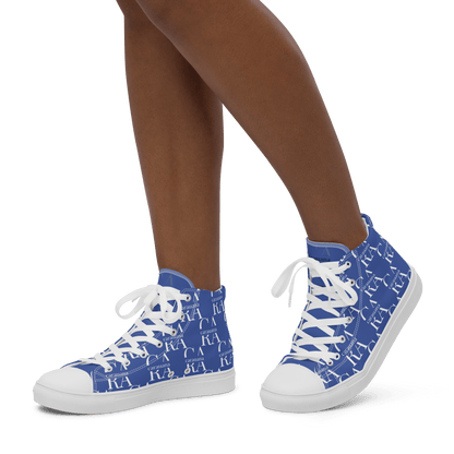 CARAUANA Hip Hop canvas shoes Blue Branded Carauana Store