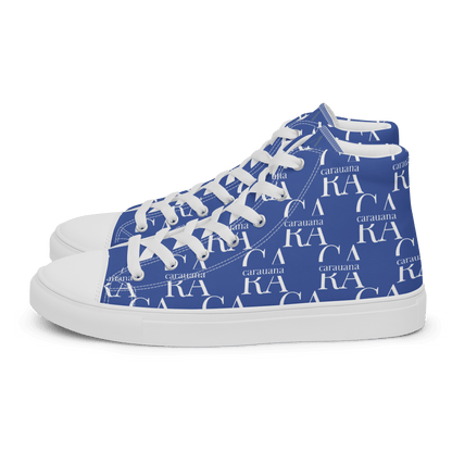 CARAUANA Hip Hop canvas shoes Blue Branded Carauana Store
