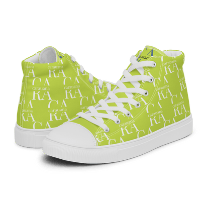 CARAUANA Hip Hop canvas shoes Lemon Branded Carauana Store