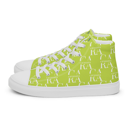 CARAUANA Hip Hop canvas shoes Lemon Branded Carauana Store