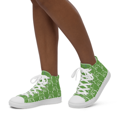 CARAUANA Hip Hop canvas shoes Green Branded Carauana Store