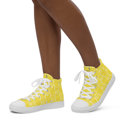 CARAUANA Hip Hop canvas shoes Yellow Branded Carauana Store