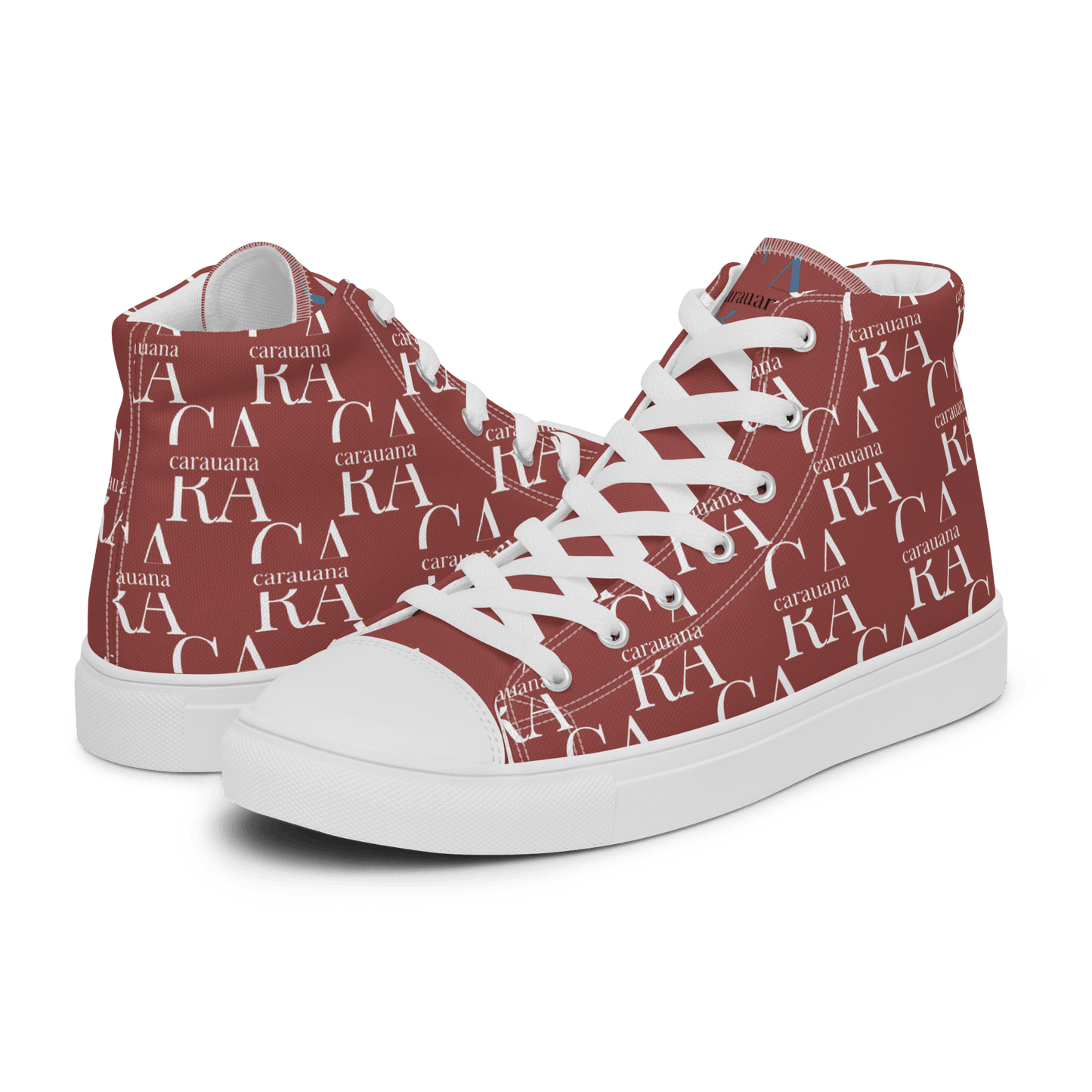 CARAUANA Hip Hop canvas shoes Brown Branded Carauana Store