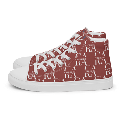 CARAUANA Hip Hop canvas shoes Brown Branded Carauana Store