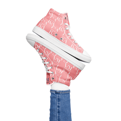 CARAUANA Hip Hop canvas shoes Pink Branded Carauana Store