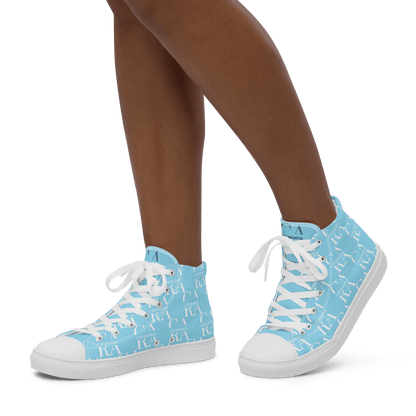 CARAUANA Hip Hop canvas shoes sky blue Branded Carauana Store