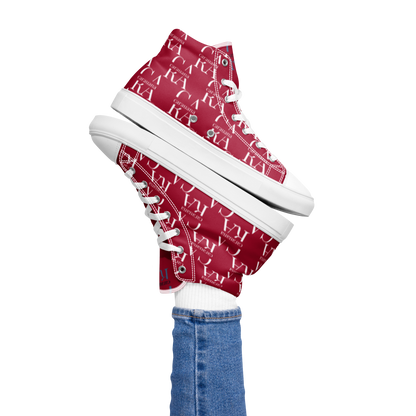 CARAUANA Hip Hop canvas shoes hot Red Branded Carauana Store