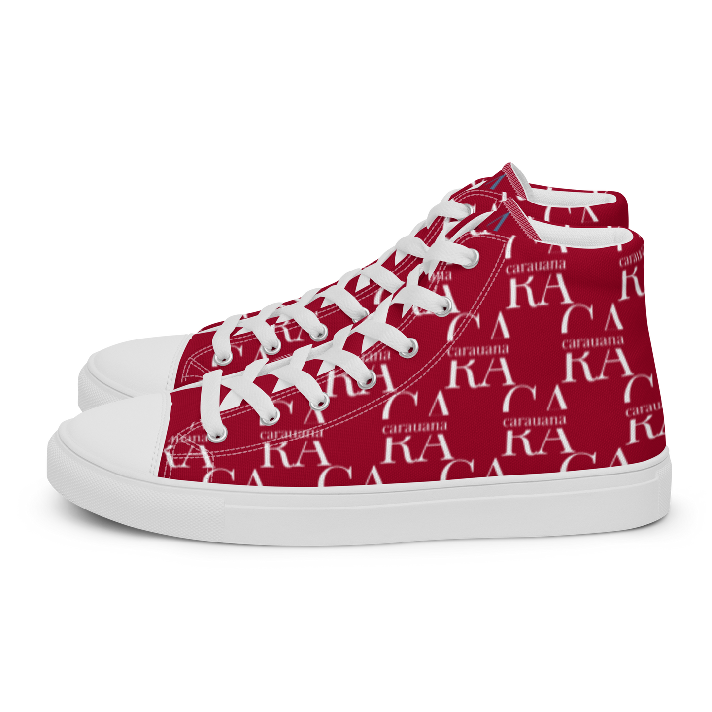 CARAUANA Hip Hop canvas shoes hot Red Branded Carauana Store