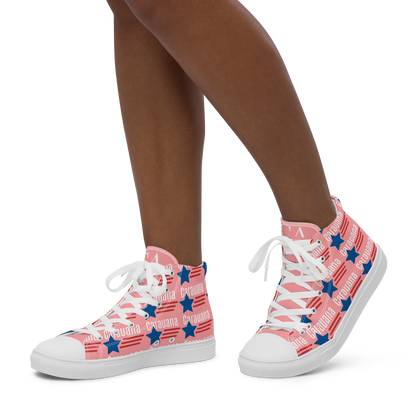 CARAUANA Hip Hop canvas shoes pink USA Carauana Store