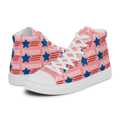 CARAUANA Hip Hop canvas shoes pink USA Carauana Store